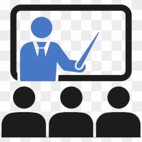 Classroom Symbol, HD Png Download - person sitting back view png