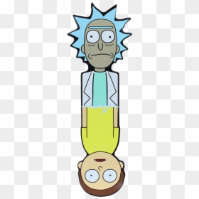 Rick And Morty Skateboard Primitive, HD Png Download - morty head png