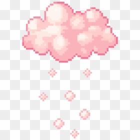Cloud Pixel Art Gif Png, Transparent Png - pixel cloud png