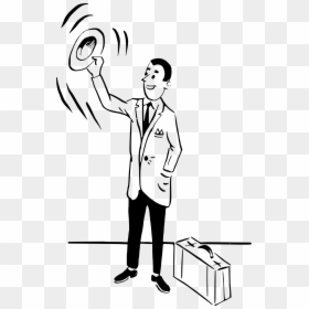 Man Waving Goodbye Clipart, HD Png Download - cartoon waves png