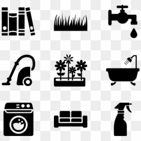 Swimming Pool Icon Vector, HD Png Download - house graphic png