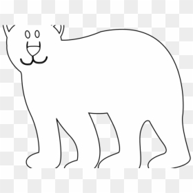 Clip Art, HD Png Download - bear outline png