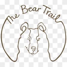 Bear Trail, HD Png Download - bear outline png