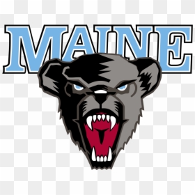 Maine Black Bear Logo, HD Png Download - maine outline png