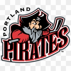 Portland Pirates Logo, HD Png Download - maine outline png