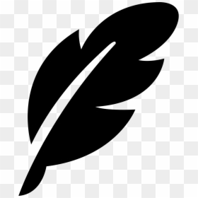 Free Download Feather Logo, HD Png Download - feather outline png