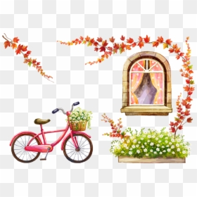 Wallpaper, HD Png Download - bicycle clipart png