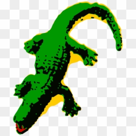 Alligator Animated, HD Png Download - alligator clipart png
