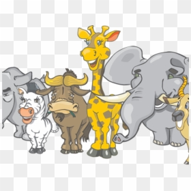 African Animals Clip Art Free, HD Png Download - animals clipart png