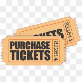 Theatre Ticket Png, Transparent Png - ticket clipart png