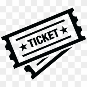 Icon Ticket Png, Transparent Png - ticket clipart png
