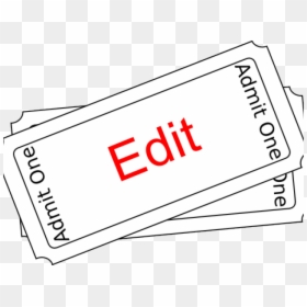 Illustration, HD Png Download - ticket clipart png
