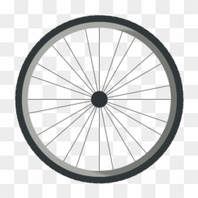 Bike Wheel Cartoon, HD Png Download - bicycle clipart png