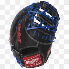 First Base Glove Blue Rawlings, HD Png Download - baseball glove clipart png