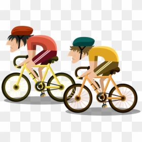 Bicycle Race Clipart, HD Png Download - bicycle clipart png