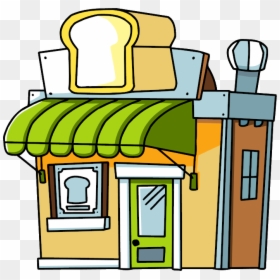 Bakery Building Clipart - Bakery Clipart Png, Transparent Png - buildings clipart png