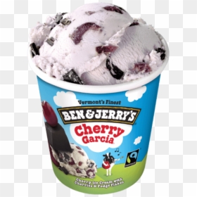 Ben And Jerry's Non Dairy Cherry Garcia, HD Png Download - ben and jerry's logo png