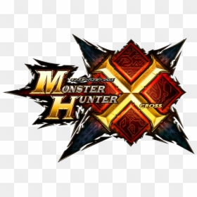 Monster Hunter X Logo, HD Png Download - monster hunter logo png