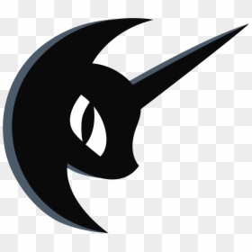 Mlp Nightmare Moon Logo, HD Png Download - mlp logo png