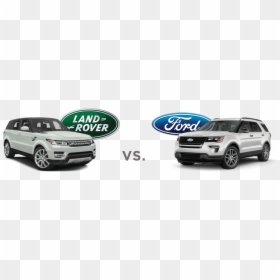 2018 Ford Explorer Vs Range Rover, HD Png Download - range rover logo png