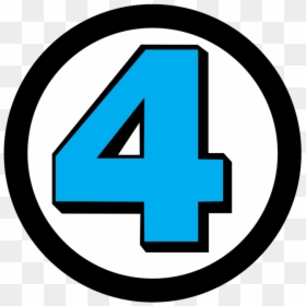 Fantastic Four Logo Cartoon, HD Png Download - fantastic four logo png