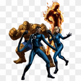 Fantastic Four Comic Png, Transparent Png - fantastic four logo png