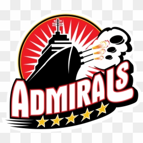 Norfolk Admirals Logo, HD Png Download - echl logo png