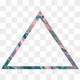 Triangle Aesthetic, HD Png Download - cool triangle png