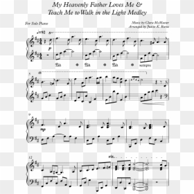 Because I M Stupid Piano Sheet, HD Png Download - heavenly light png