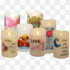 Advent Candle, HD Png Download - flame decal png