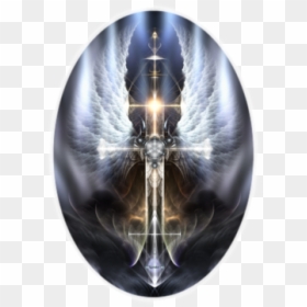 God With Angel Wings, HD Png Download - heavenly light png