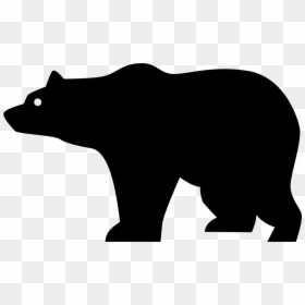 Bear Svg Free, HD Png Download - bear icon png