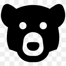 Bear Profile, HD Png Download - bear icon png