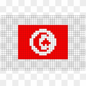 Mexican Flag Pixel Art, HD Png Download - tunisia flag png