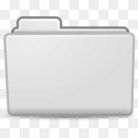 White Folder Icon Png, Transparent Png - file folder icon png