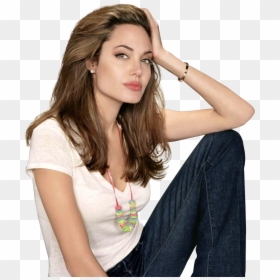 Angelina Jolie As A Model, HD Png Download - tomb png