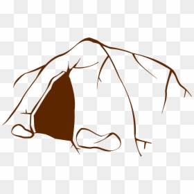 Easy Drawings Of A Cave, HD Png Download - tomb png