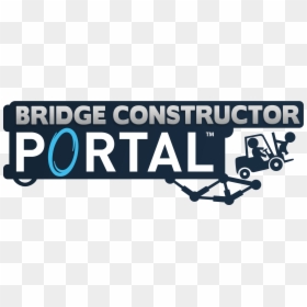 Bridge Constructor Portal Logo Png, Transparent Png - portal turret png