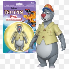 Disney Talespin Action Figures, HD Png Download - baloo png