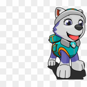 Cartoon, HD Png Download - everest paw patrol png