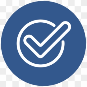 Icon, HD Png Download - blue check mark png