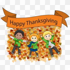 Happy Thanksgiving Children, HD Png Download - thanksgiving clip art png
