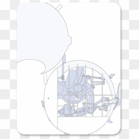 Sketch, HD Png Download - glass pieces png