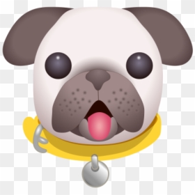 Dog Emoji, HD Png Download - pugs png
