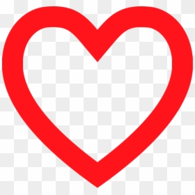 Borde Corazon Rojo Png, Transparent Png - exercise icon png