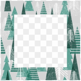 Christmas Tree, HD Png Download - winter frame png