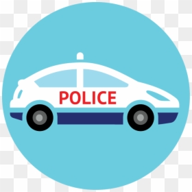 Icon Police Car Png, Transparent Png - land icon png