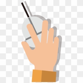 Computer Mouse, HD Png Download - pointer hand png