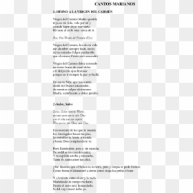 Cantos Marianos De Entrada, HD Png Download - virgen del carmen png