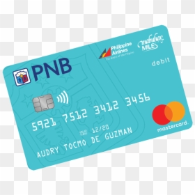 Pnb Mabuhay Miles Debit Card, HD Png Download - debit card png